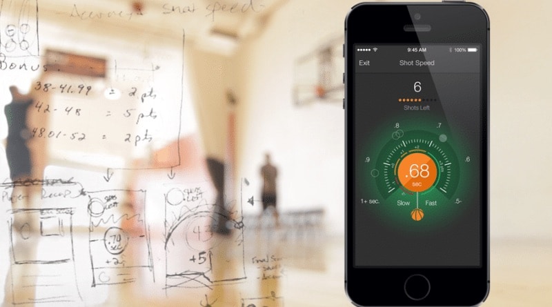 Connected tech for aspiring basketball players