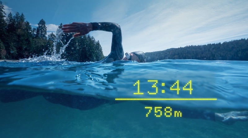 Form Swim Goggles get GPS performance metrics for outdoor swimming