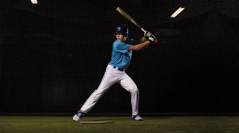 Garmin's bat swing sensor comes with a built-in display for real-time feedback