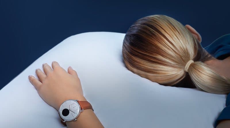 ScanWatch gets oxygen saturation during sleep & breathing disturbances