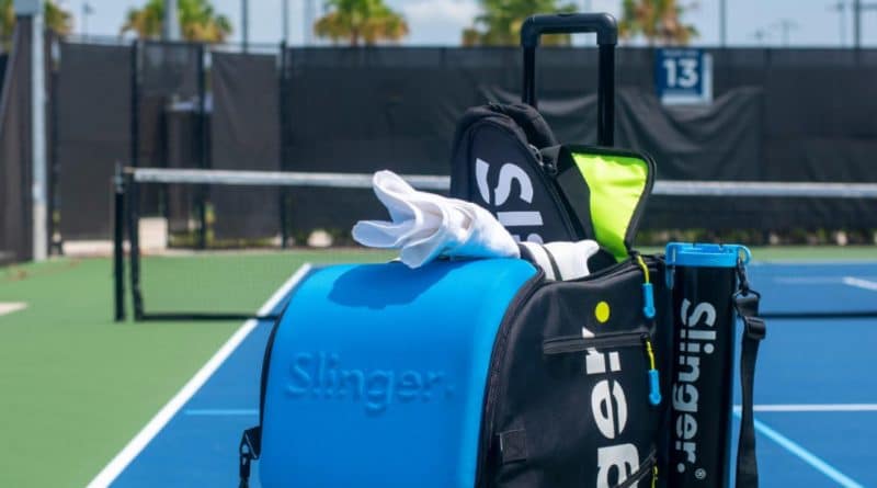 Slinger Bag to get to get a tennis app that helps improve your technique