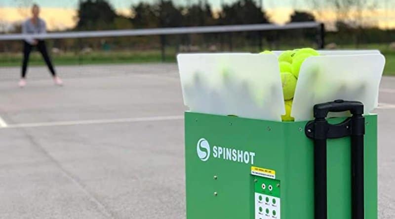 Spinshot tennis ball machine