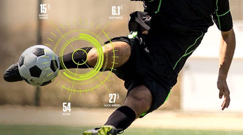 Training sensors for soccer (aka football) players