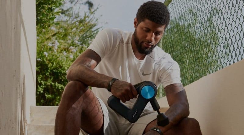 US tennis teams up with Theragun on workout recovery