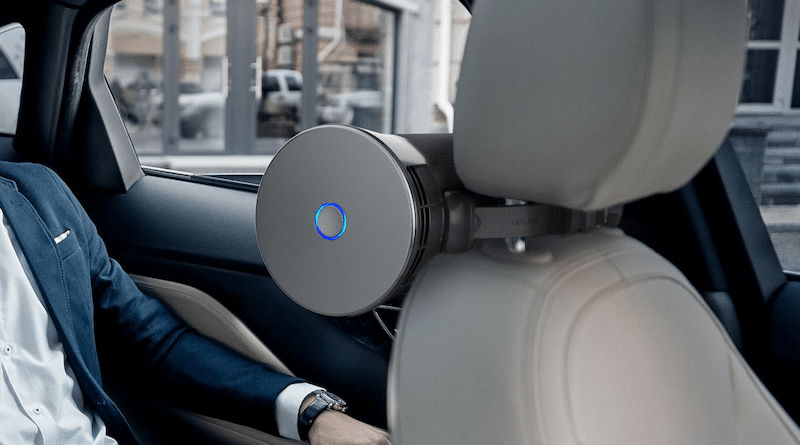 Airbubbl removes toxic air pollution inside your car while you drive